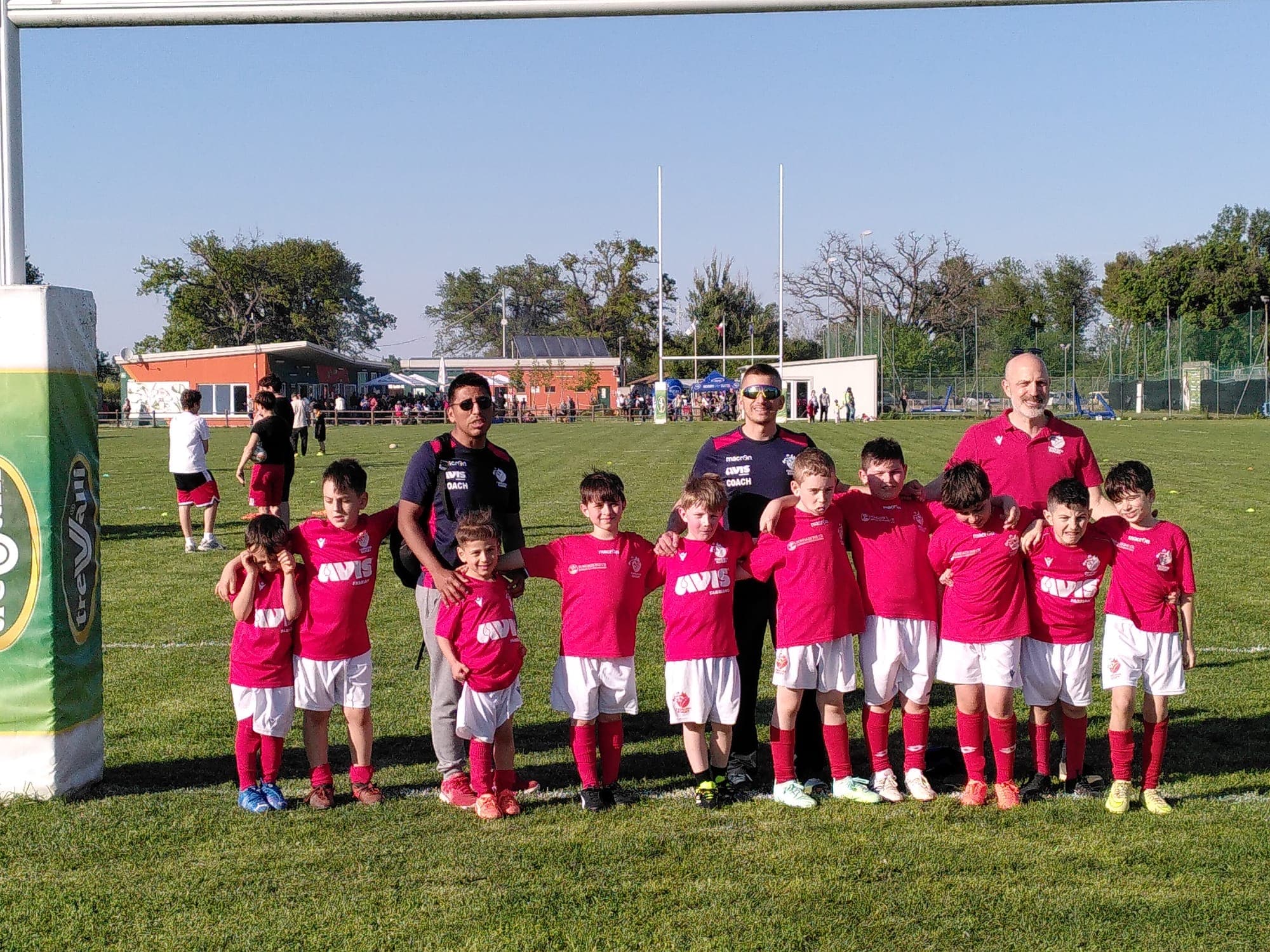 I giovani e le famiglie del Fabriano Rugby